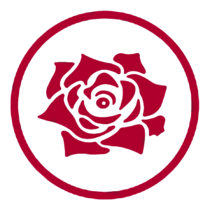 Rose Society of Glendale Circle logo